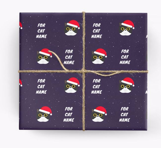 'Christmas Wrapping Paper' - Personalised Wrapping Paper for Your {breedFullName}
